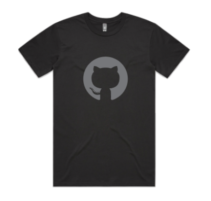 Picture of Github Men's Coal Staple T-Shirt